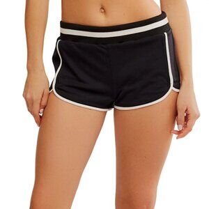 NWT Free People Movement Prep In Your Step Black Shorts
